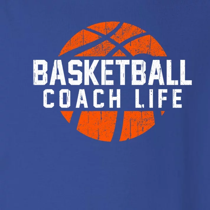 Basketballer Basketball Coaches Cute Gift Basketball Coach Life Funny Gift Toddler Long Sleeve Shirt