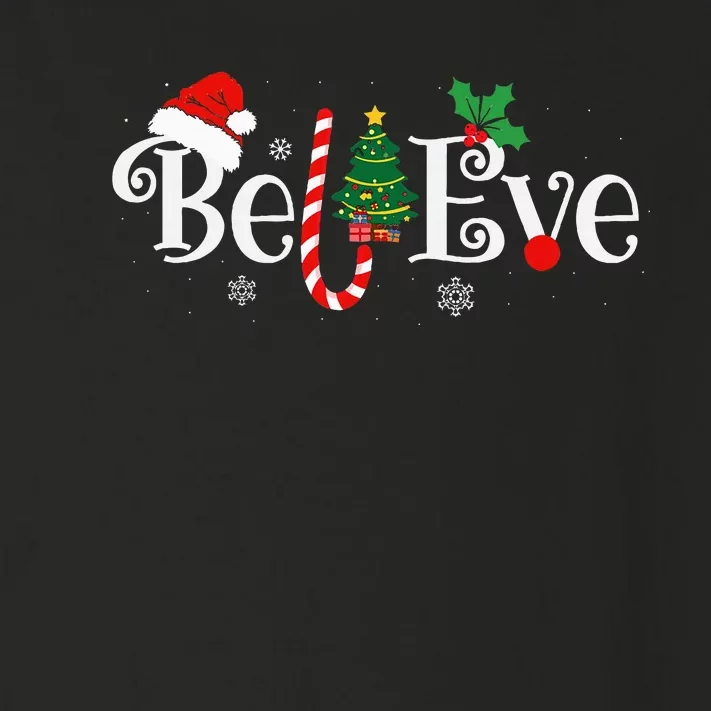 BEST BELIEVE CHRISTMAS PAJAMA EVER Xmas Family Funny Toddler Long Sleeve Shirt