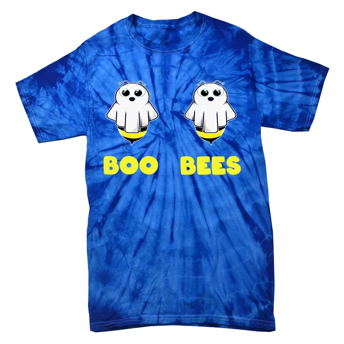 Boo Bees Couples Halloween Costume Gift Tie-Dye T-Shirt