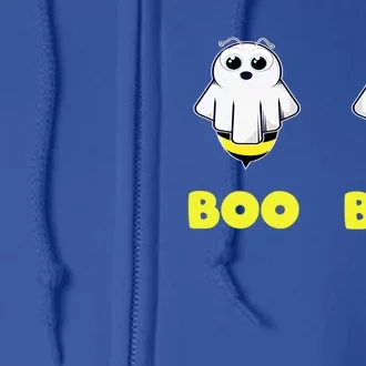 Boo Bees Couples Halloween Costume Gift Full Zip Hoodie