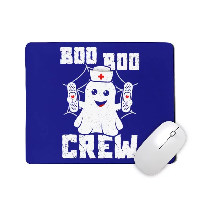 Boo Boo Crew Ghost Nurse Costume Funny Halloween Mousepad