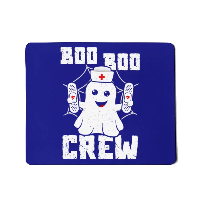 Boo Boo Crew Ghost Nurse Costume Funny Halloween Mousepad