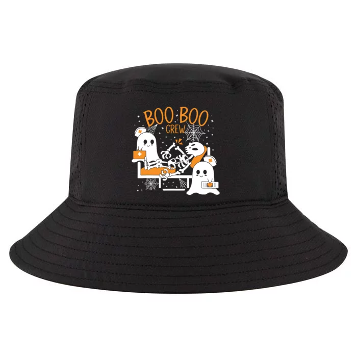 Boo Boo Crew Halloween Nurse Pediatric Nurse Or Nurse Cool Comfort Performance Bucket Hat