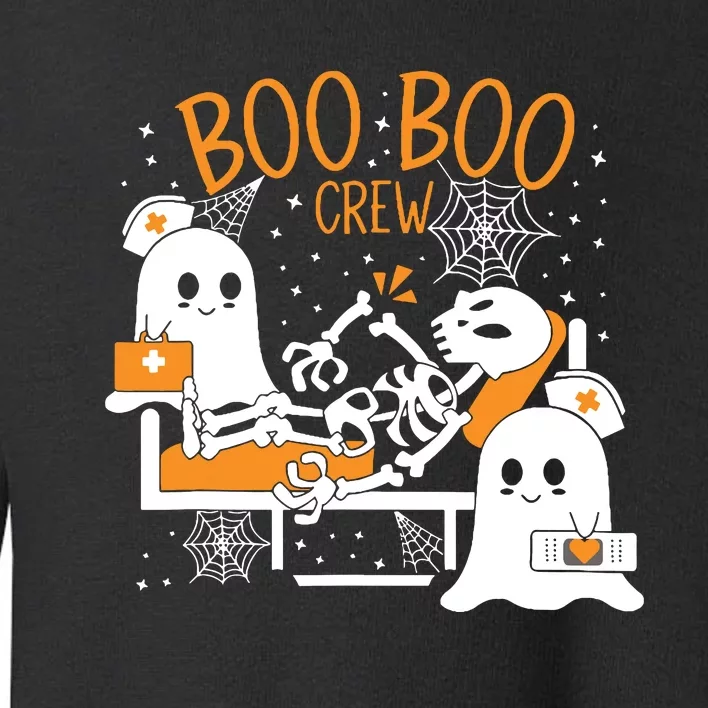 Boo Boo Crew Halloween Nurse Pediatric Nurse Or Nurse Toddler Sweatshirt