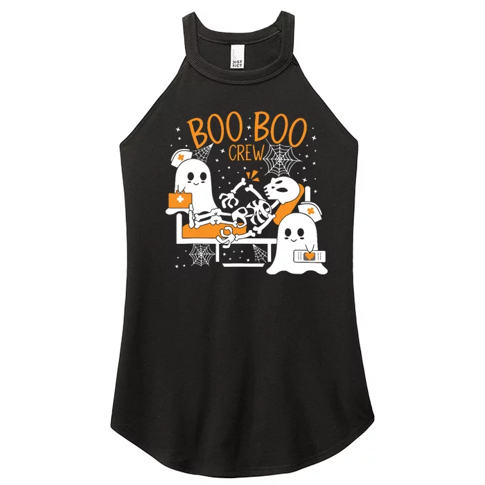 Boo Boo Crew Halloween Nurse Pediatric Nurse Or Nurse Women’s Perfect Tri Rocker Tank