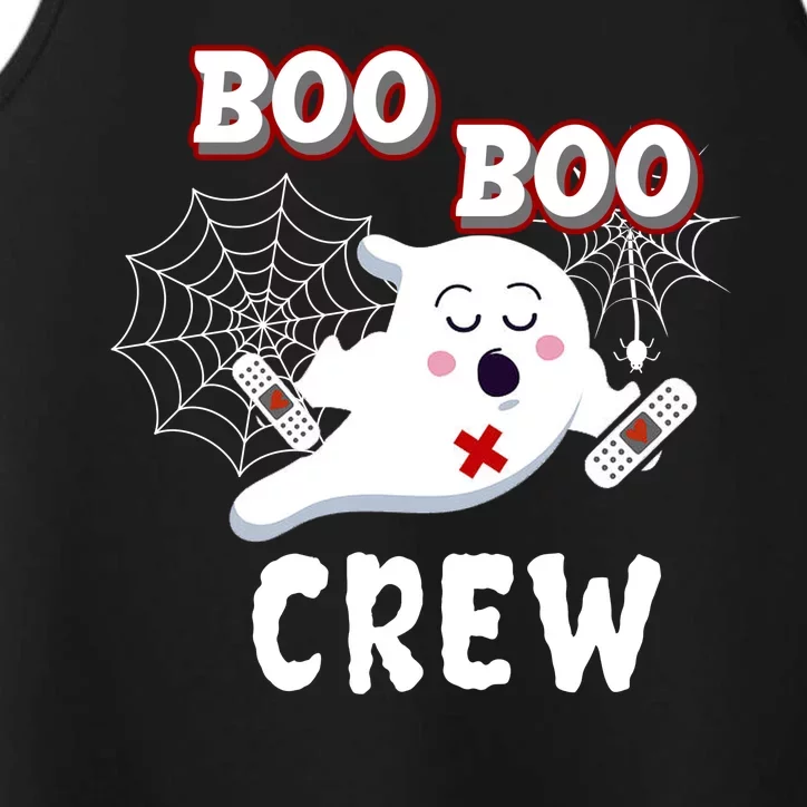 Boo Boo Crew Cute Nurse Ghost Performance Tank