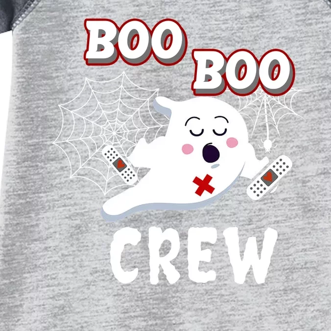 Boo Boo Crew Cute Nurse Ghost Infant Baby Jersey Bodysuit