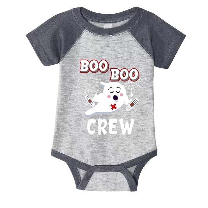 Boo Boo Crew Cute Nurse Ghost Infant Baby Jersey Bodysuit