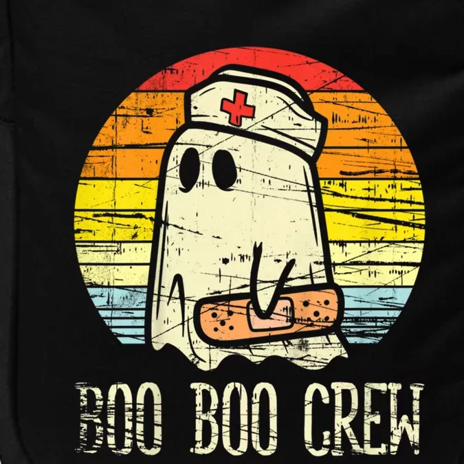 Boo Boo Crew Nurse Halloween Nurses Rn Ghost Gift Impact Tech Backpack