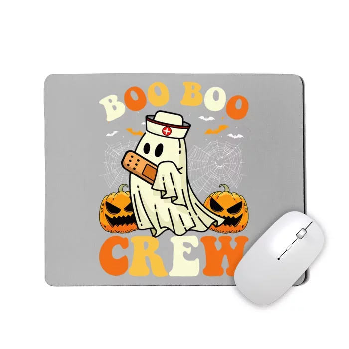 Boo Boo Crew Ghost Halloween Paramedic Nurse RN ER NICU LPN Mousepad