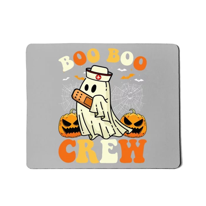 Boo Boo Crew Ghost Halloween Paramedic Nurse RN ER NICU LPN Mousepad