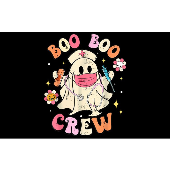 Boo Boo Crew Halloween Ghost Nurse Bumper Sticker