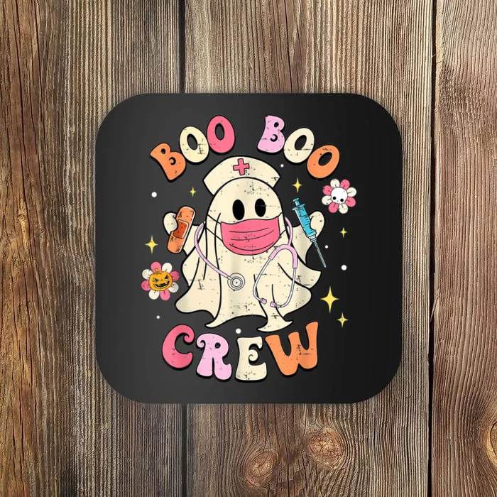 Boo Boo Crew Halloween Ghost Nurse Coaster