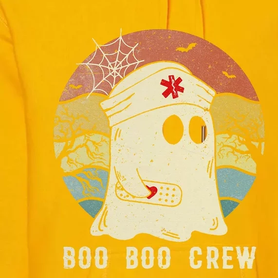 Boo Boo Crew Nurse Funny Ghost  Halloween  Nurse Premium Hoodie