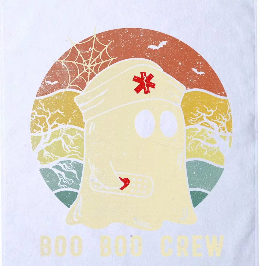 Boo Boo Crew Nurse Funny Ghost  Halloween  Nurse Platinum Collection Golf Towel