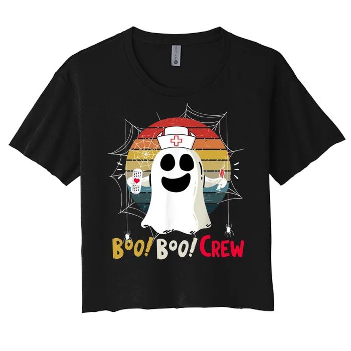 Boo Boo Crew Women's Crop Top Tee