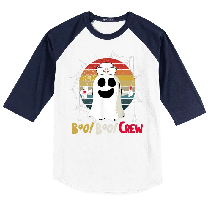 Boo Boo Crew Baseball Sleeve Shirt