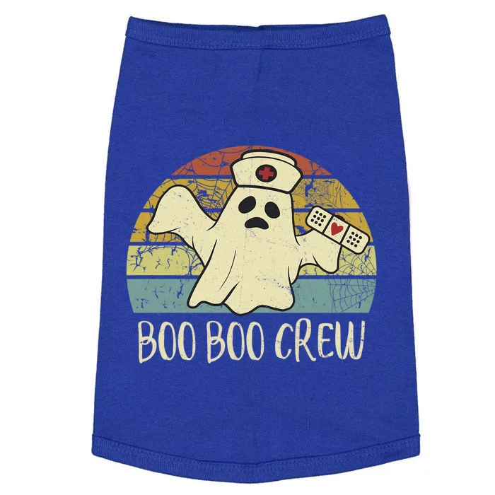 Boo Boo Crew Nurse Cute Gift Funny Ghost Halloween Nurse Gift Doggie Tank