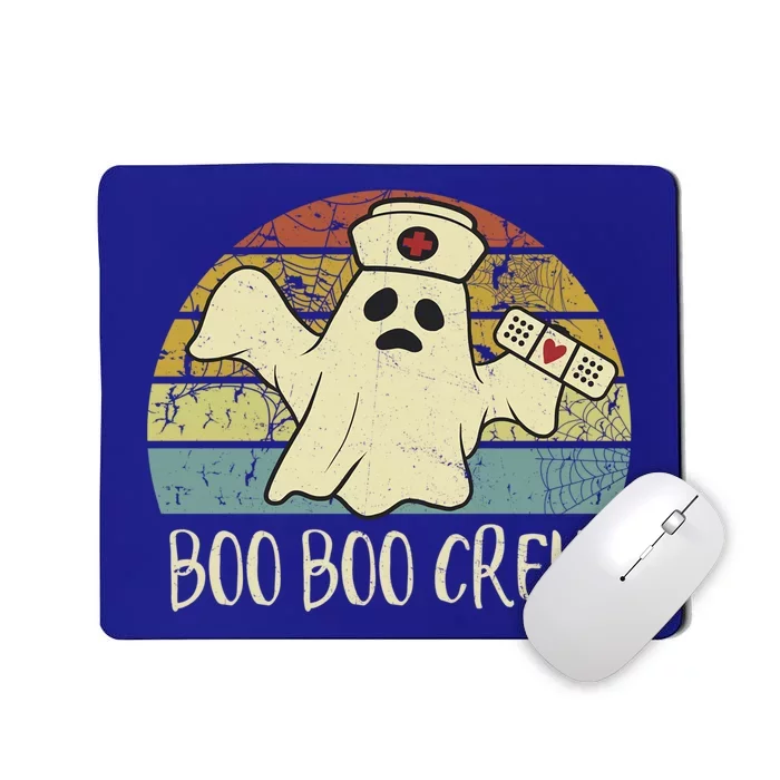 Boo Boo Crew Nurse Cute Gift Funny Ghost Halloween Nurse Gift Mousepad