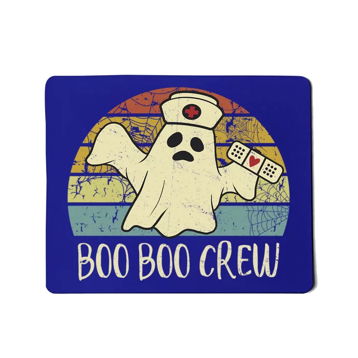 Boo Boo Crew Nurse Cute Gift Funny Ghost Halloween Nurse Gift Mousepad