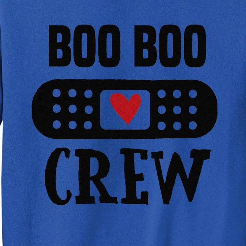 Boo Boo Crew First Aid School Nurse Day Care Teacher Tall Sweatshirt