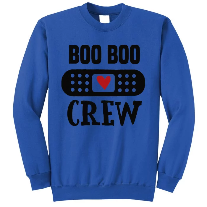 Boo Boo Crew First Aid School Nurse Day Care Teacher Tall Sweatshirt