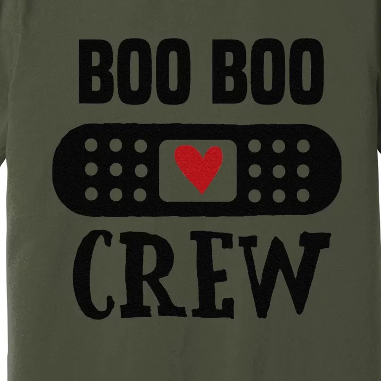 Boo Boo Crew First Aid School Nurse Day Care Teacher Premium T-Shirt