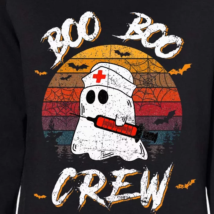 Boo Boo Crew Nurse Halloween Nurse For Womens California Wash Sweatshirt