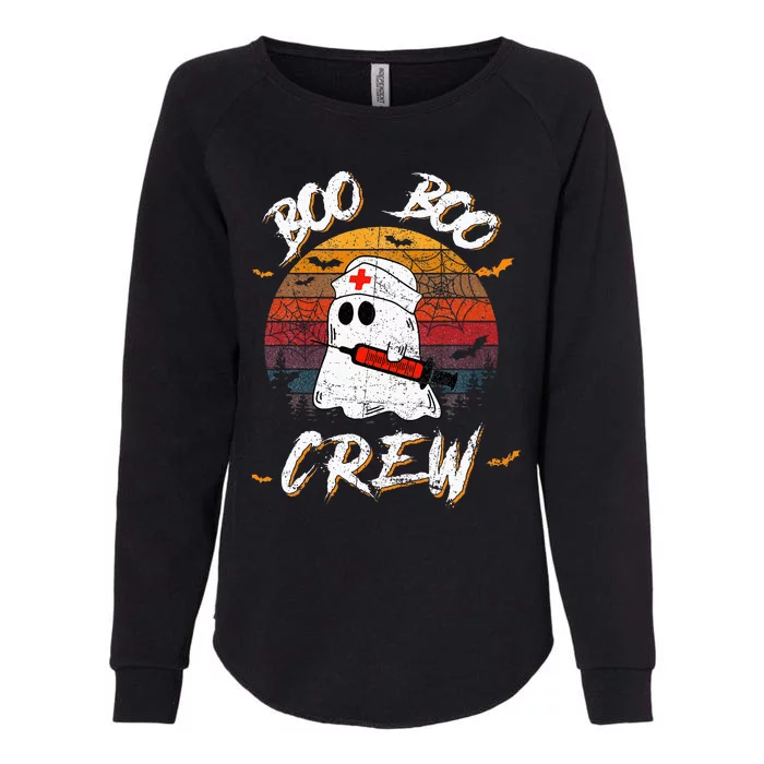 Boo Boo Crew Nurse Halloween Nurse For Womens California Wash Sweatshirt