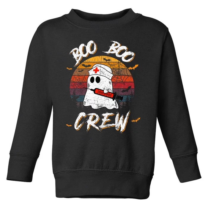 Boo Boo Crew Nurse Halloween Nurse For Toddler Sweatshirt