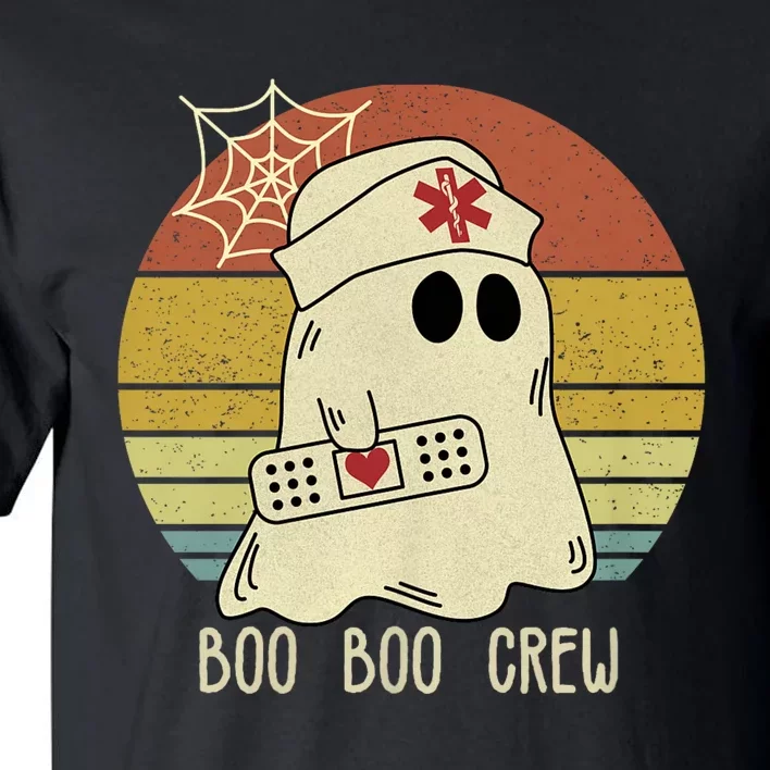 Boo Boo Crew Nurse Happy Halloween Nurse Tall T-Shirt