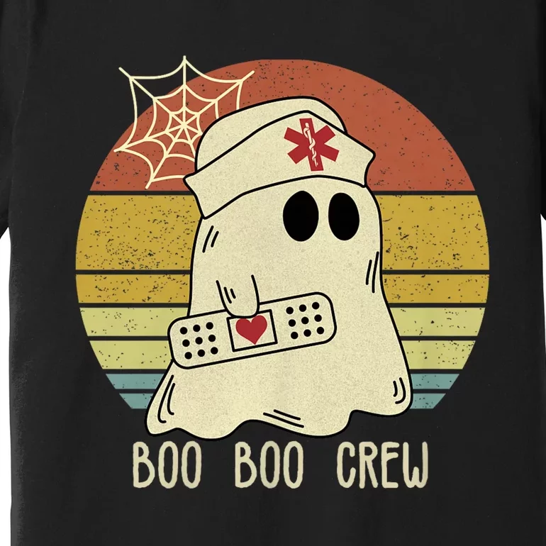 Boo Boo Crew Nurse Happy Halloween Nurse Premium T-Shirt