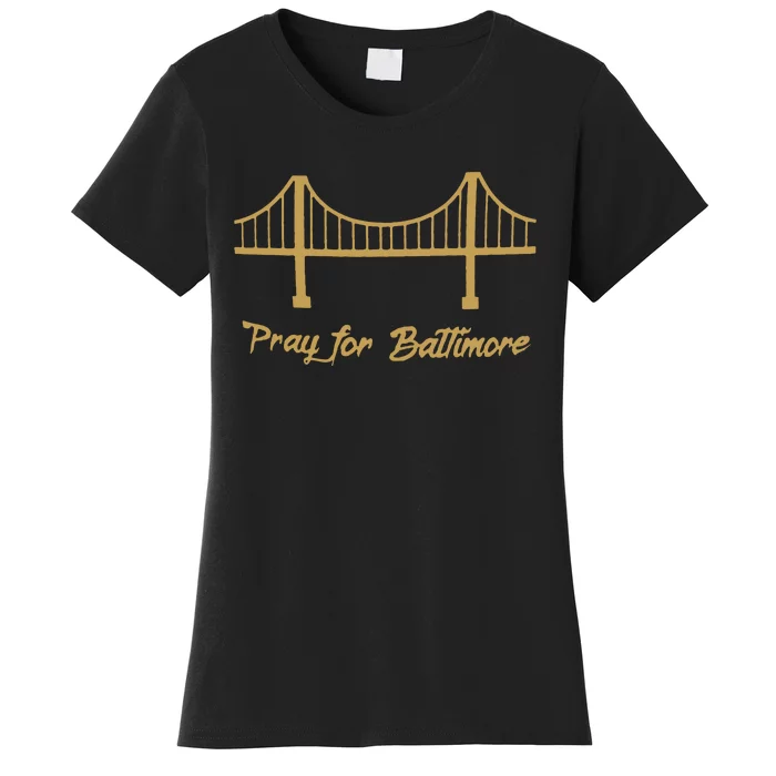 Baltimore Bridge Collapse Women's T-Shirt