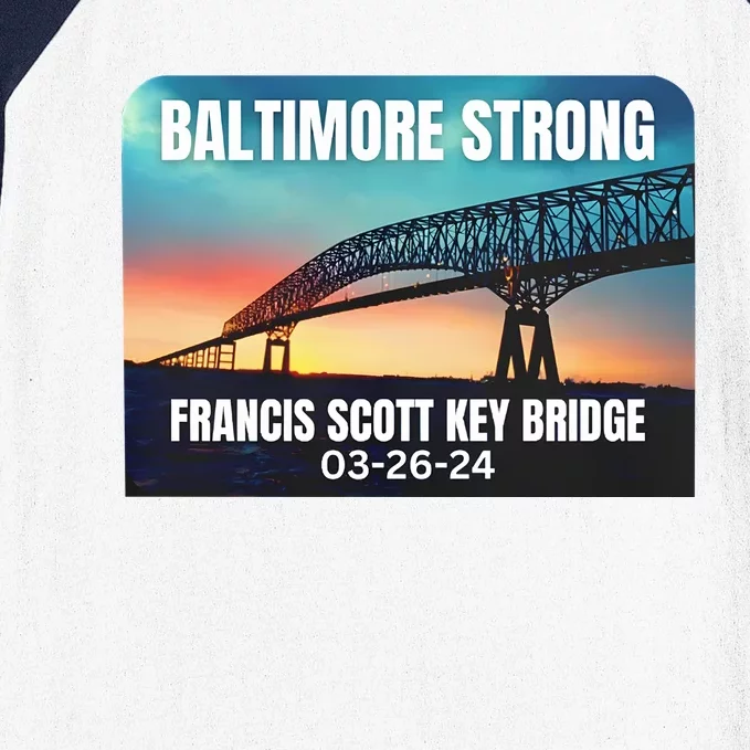 Baltimore Bridge Collapse Baltimore Strong Baseball Sleeve Shirt