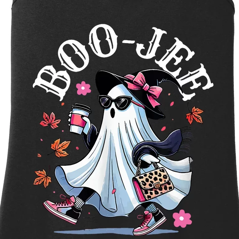 Boujee Boojee Costume Ghost Spooky Season Cute Halloween Ladies Essential Tank