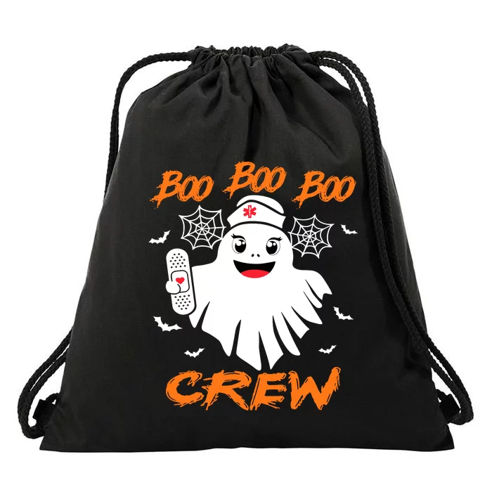 Boo Boo Crew Nurse Halloween Nurse Drawstring Bag