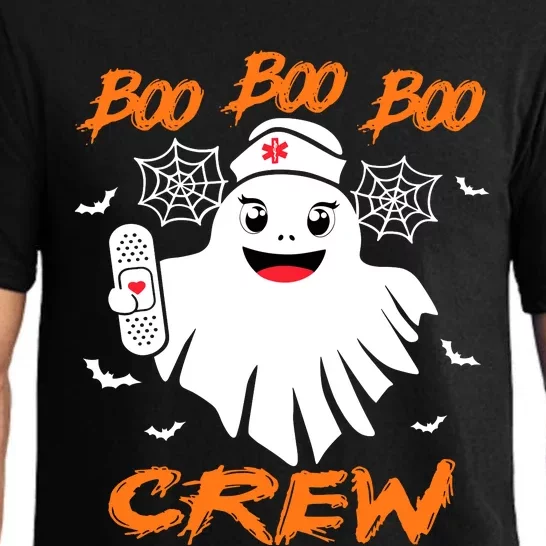 Boo Boo Crew Nurse Halloween Nurse Pajama Set