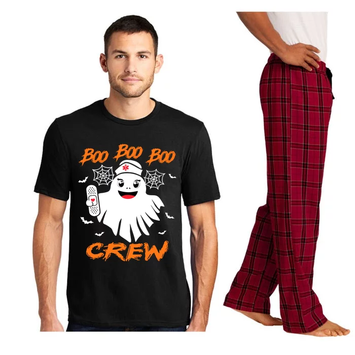 Boo Boo Crew Nurse Halloween Nurse Pajama Set