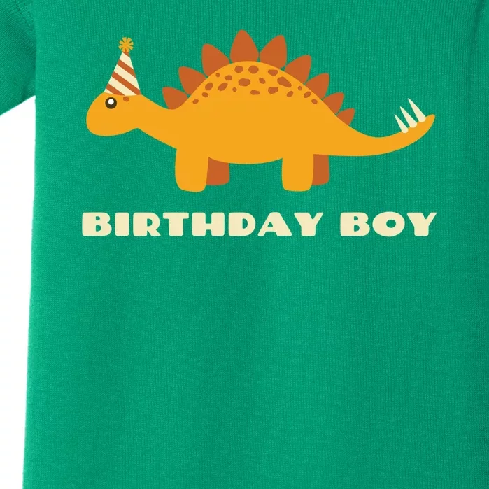 Birthday Boy Dinosaur Baby Bodysuit