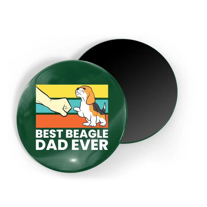 Best Beagle Dad Ever Funny Beagle Dog Dad Magnet