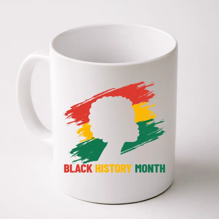 Black By Ded Popular Africangiftamerican History Proud Month Gift Front & Back Coffee Mug