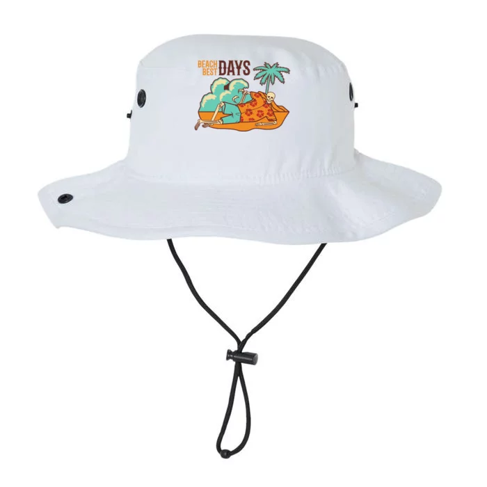 Best Beach Days Skeleton Summer Vibe Legacy Cool Fit Booney Bucket Hat