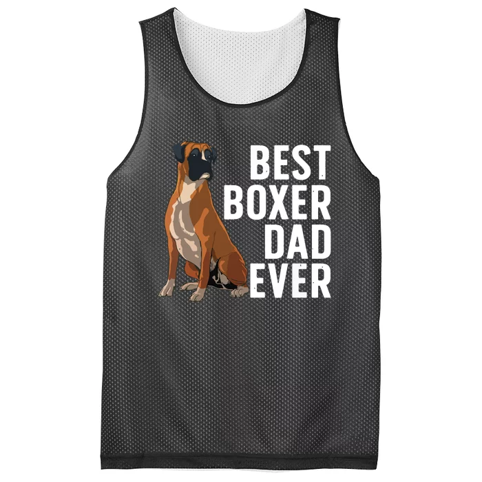 Best Boxer Dog Design For Men Dad Pet Animal Boxer Dog Lover Mesh Reversible Basketball Jersey Tank