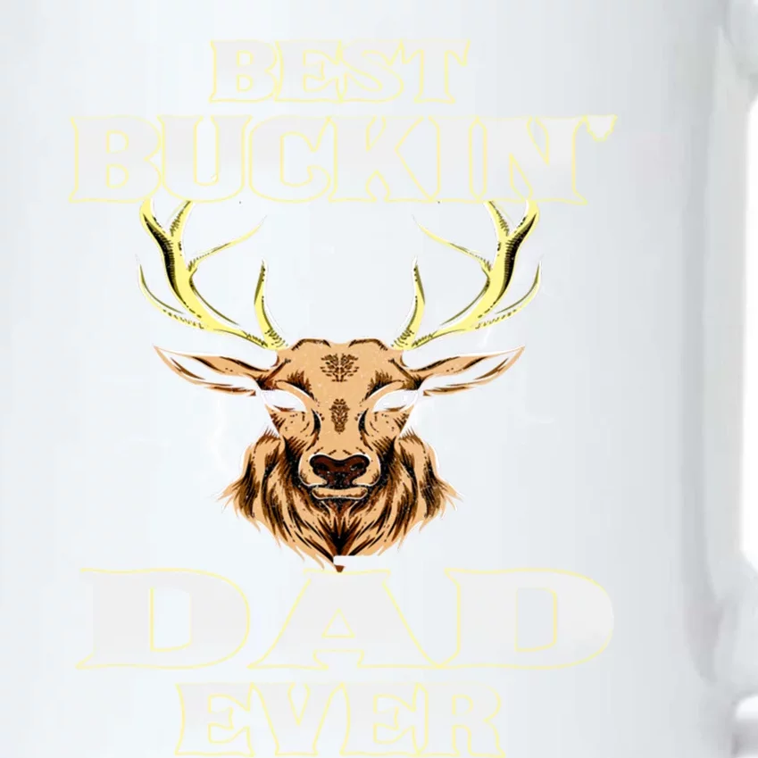 Best Buckin Dad Ever Deer Hunting Bucking Father Grandpa Gift Black Color Changing Mug