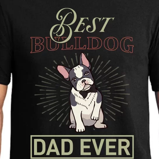 Best Bulldog Dad Ever Pajama Set