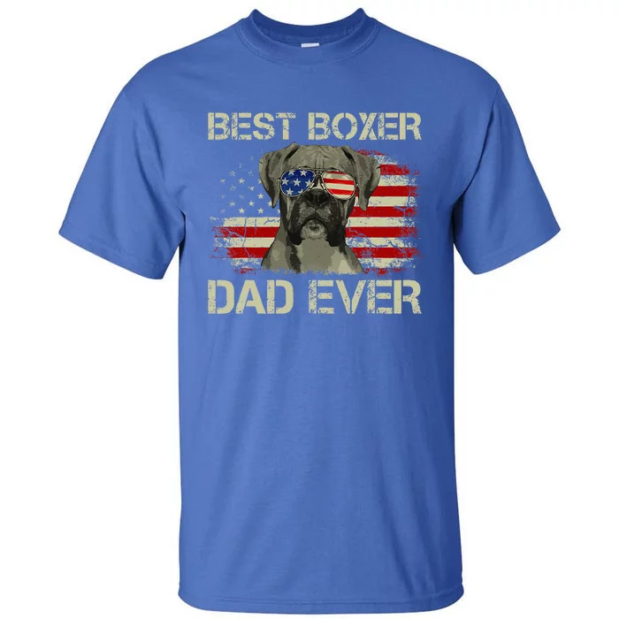 Best Boxer Dad Ever Dog Lover American Tall T-Shirt