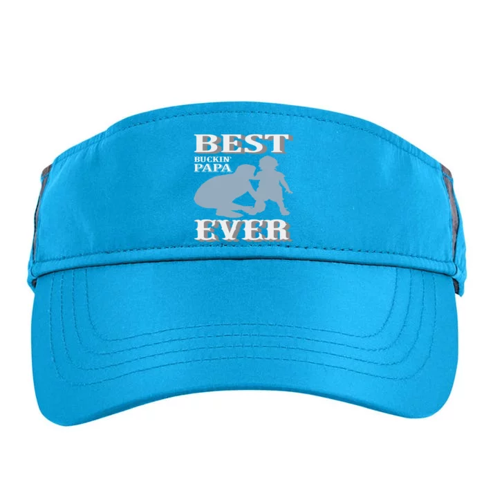 Best Buckin Dad Ever Cool Gift Adult Drive Performance Visor