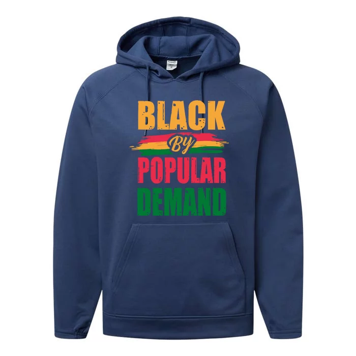 Black By Ded Popular Africanfunny Giftamerican History Proud Month Cool Gift Performance Fleece Hoodie