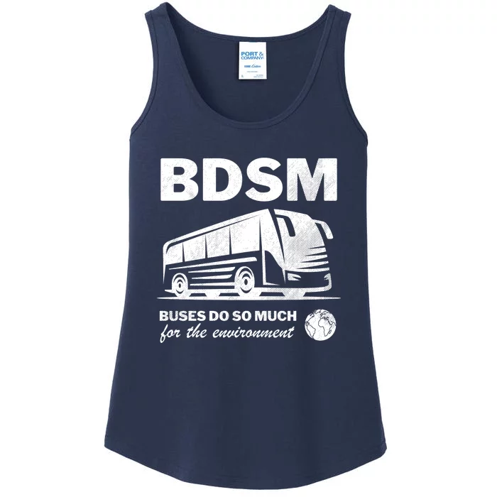 Bdsm Buses Do So Much For The Environment Ladies Essential Tank