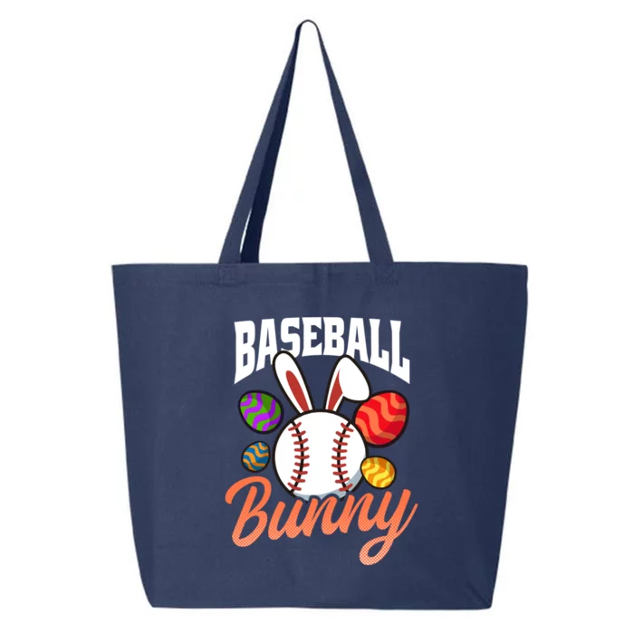 Baseball Bunny Design Easter Baseball Gift 25L Jumbo Tote